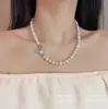 Colar de Corrente para Clavícula Feminino de Verão Novo Super Fada com Borboleta e Franjas de Miçangas, Design de Nicho, Artesanato Pesado, Estilo Doce e Cool