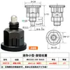 Pasador de posicionamiento de perilla mini de acero inoxidable SPMXSM, pasador de resorte autoblocante de acero al carbono, pasador XMXTS