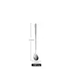 Cuchara Dosificadora de Acero Inoxidable 304 Calabaza Mango Extendido Cuchara para Remover Cuchara de Café Cuchara para Miel Helado Cuchara Pequeña Dosificadora de Aceite