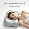 Almohada para dormir adecuada para personas que duermen de lado y boca arriba, belleza y protección del cuello, no se deforma fácilmente, almohada de espuma viscoelástica, no presiona la cara