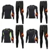 Ropa de fitness con forro polar para hombre, que incluye ropa para entrenamiento de baloncesto, carreras matutinas, prendas de compresión de secado rápido y conjuntos de alta elasticidad para correr y entrenar en el gimnasio.
