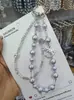 Nueva Cadena de Muñeca para Teléfono Móvil de Aleación de Cristal Ins con Colgante de Caballo Perla Lanyard Elegante para Bolso Doble Capa Exquisita