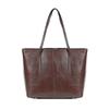 Bolsa Personalizada de Mano Bolso de Hombro de Cuero Genuino para Mujer Piel de Vaca Diseño de Nicho Gran Capacidad Ropa de Trabajo para Mujer Bolso Tote de Gama Alta