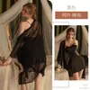 Camisola de Noche Estampado de Mariposas Dinámicas para Mujer, Vestido Corto Sexy con Estampado de Leopardo y Cordón Revelador de Cintura, Atuendo para Citas, Moda al por Mayor