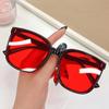 Gafas de Sol Grandes Famosas en Internet Marca V Montura Generosa Ultraligeras Calle Chica Guapa Explosiones Cómodas Color Belleza 9201