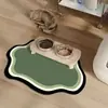 Tapete Simples de Lama de Diatomáceas para Pet, Tapete de Chão para Alimentação de Pets, Absorvente de Água, Secagem Rápida, Jogo Americano para Gatos e Cachorros, Fácil de Cuidar, Tapete que Não Precisa Lavar