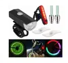 Kit de Luz Dianteira para Bicicleta Recarregável por USB Luz de Advertência para Pedalar à Noite