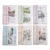 Día Hermoso Viaje Tranquilo Serie Paisajes Acuarela Material Papel Sueño Hawaiano 6 20 Decoración de Paisaje