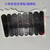 Cubierta Antideslizante de Silicona para Colgador Tienda de Ropa Colgador Adhesivo Antideslizante Negro Translúcido Doble Agujero Cubierta Antideslizante Accesorios para Colgador