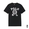 Camiseta de algodão estampada Ralph Lauren Polo transfronteiriça, envia em até 48 horas, 100% algodão, estilo unissex