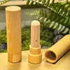 Tubo de Aroma con Aceite Esencial de Madera de Bambú Palo Nasal Paja DIY Núcleo de Algodón para Inhalar Tubo Vacío Tubo Difusor de Perfume Casero Empaque Portátil