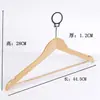 Percha de Madera Maciza para Uso Doméstico, Engrosada y Antideslizante, Percha para Pantalones que no Deja Marca, Perchero de Madera Vintage, Tendedero Transfronterizo