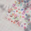 Adesivos Tomoni Jelly para Nail Art Adesivos de Unha Estilo Japonês Ins Artesanal DIY Frutas Suculentas Acessórios de Adesivo Auxiliar