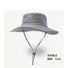 Nuevos Sombreros de Pescador Bordados para Exteriores para Hombres y Mujeres Estilo Camping Montañismo Sombreros Parasol Pesca Protección Solar Serie Sombrero Vaquero Occidental