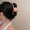 Camellia verano nuevo clip de cabeza trasera de tiburón clip de cabeza de placa de agarre estilo Chanel