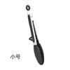 Pinza para alimentos de silicona para cocina doméstica con soporte, acero inoxidable, resistente a altas temperaturas, pinza para alimentos, barbacoa, antiquemaduras, pinza para pan, punto