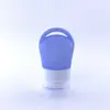 Garrafas de Viagem Portáteis com Furos Garrafas de Shampoo Sabonete Líquido Garrafas Cosméticas de Silicone