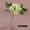 Novas Frutas Vermelhas Folhosas Transfronteiriças Adereços de Fotografia Frutas Vermelhas Simuladas Decoração de Mesa para Casa Acessórios de Arranjo de Flores DIY Atacado