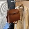 Bolsas Retro de Alta Qualidade Transfronteiriças para Mulheres 2026 Nova Coleção de Inverno Versátil Bolsa Transversal Fashionável Super Popular Pequena Bolsa de Mão Quadrada