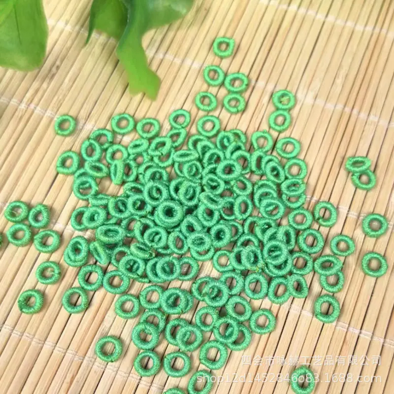 绿色金银线圈