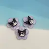 Hielo fino flash transparente Sanrio dibujos animados diy pegamento de crema funda de teléfono cuerda para la cabeza pegatina para refrigerador pasador accesorios de resina para joyería