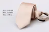 Corbata con cremallera de estilo coreano casual, para personas perezosas, de banquete, para hombres, de negocios, profesional, formal