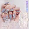 Internet Celebridade Ballet Shoes fita molde de silicone acabado japonês nail art tridimensional redondo Pearl Crystal Ball Decoração