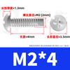 Acero Inoxidable 304 Pt Cabeza Redonda Cruz Autorroscante Cola de Perforación Tornillo de Cabeza Pan Cola Fresada Tornillo Autorroscante M2M3M4M5M6