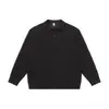 Sudadera para hombre, nueva colección otoño 2026, cuello alto, media cremallera, texturizada, estilo japonés, color liso, prenda exterior de moda
