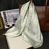 Pañuelo de Seda de Puntos, Estilo Coreano de Alta Gama Versátil Falso Seda 70cm Pañuelo Pequeño, Fajín Decorativo, Lazo para el Cabello, Pañuelo para la Cabeza, Pañuelo para el Cuello