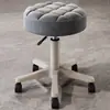 Taburete de Belleza, Taburete Giratorio Ajustable con Ruedas Especial para Salón de Belleza, Silla de Peluquería, Taburete Redondo para Barbería, Hogar, Manicura