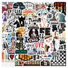 50 Pegatinas de Juego de Ajedrez Pegatinas Personalizadas Vintage Decorativas para Laptop Equipaje Pegatinas de Graffiti
