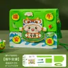 Bolsa cruzada de tela no tejida para el Festival del Bote del Dragón juguete educativo materiales de manualidades DIY para niños actividad para padres e hijos de jardín de infantes regalo