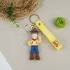 Llavero de Anime Toy Story Colgante Dibujo Animado Buas Lightyear Llavero Creativo Pareja Pequeño Regalo Mayoreo