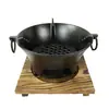 Estufa de Carbón de Hierro Fundido, Horno de Hierro Fundido, Estufa de Carbón, Estufa de Carbón para Olla Seca, Estufa de Fundición, Estufa de Carbón para Ceremonia del Té, Brasero Pequeño de Carbón, Olla Caliente Pequeña, Hoguera