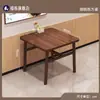 Mesa de Comedor para Hogar Apartamento Pequeño Sala de Estar Sencilla Mesa de Comedor Catering Merienda Restaurante de Comida Rápida Mesa y Sillas Rectangulares Comerciales