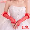 Guantes de Novia Encaje Tul Transparente Gancho Dedo Malla Fiesta de Boda Sexy Actuación Sin Dedos Manga Fabricantes