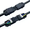 Bornera 827, conector macho-hembra de inserción, terminal enchufable, conector para luminaria