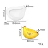 Forma de Silicone Criativa para Rolinho de Creme de Camada Dupla, Formato de Urso de Desenho Animado, Banana, Mochi, Marshmallow, DIY