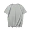 Estilo callejero americano Y2K, básico minimalista, corte holgado, hombros caídos, camiseta de manga corta con cuello redondo, color liso, versátil, top unisex