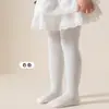 Novas Meias-Calças Brilhantes Estilo Coreano para Primavera e Outono Infantil, Leggings Finas Fofas e Versáteis para Bebês e Crianças Pequenas Atacado