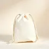 Sacos de doces de Halloween, saquinhos com cordão, sacolas de festa personalizadas para o feriado DIY, sacolas de lona tote, designs personalizados, novidades transfronteiriças