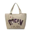 Bolsa de Viaje de Moda de Gran Capacidad 2025 Hombro Único Simple Letra Artística Vela de Yoga Pequeña de Moda para Mujer