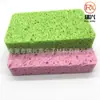 Construcción de juntas de azulejos absorbente limpieza piel de esponja de pulpa de madera color lavavajillas pulpa de madera Algodón
