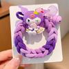Cuerda para el pelo trenzada para niña, Cuerda para el pelo de bola de princesa para niña, Cuerda para cola de caballo, Cuerdas elásticas de colores con frijoles de goma, Lindas, Súper lindas