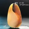 Colgante de Calcedonia Oceánica de Piedra Natural, Piedra Exquisita con Paisajes y Patrones Florales, Colgante de Ágata Versátil para Hombres y Mujeres, Artículo de Regalo 1W