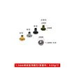 En stock Material de hierro 1.5-40mm Hebilla de Ojal Redondo diy Ropa Bolsas Zapatos Sombreros Accesorios