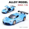 Simulación Transfronteriza Aleación Modelo de Coche Todoterreno Adornos Coche Deportivo Infantil Aleación Coche de Retracción Regalo para Niño