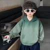 Sudadera con capucha para niño, colección primavera/otoño, nuevo estilo 2026, top de manga larga para niños, atuendo de otoño elegante y genial para bebés niños
