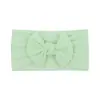 Diadema Elástica de Nylon Tejida a Mano de Color Sólido con Lazo de Ala Ancha para Niños, Amazon Europeo y Americano Transfronterizo, Accesorios para el Cabello Infantil 228